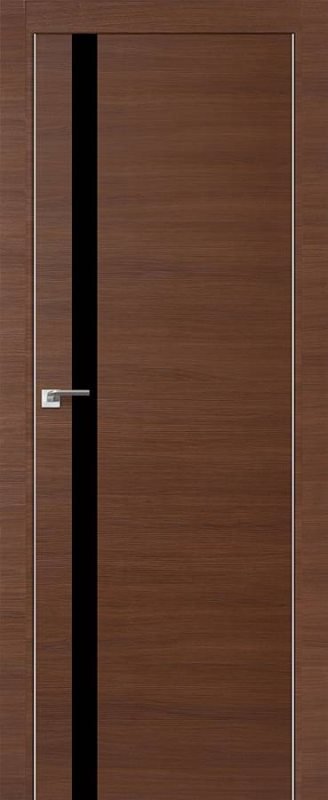 Грей Кроскут 6z двери черный глянец