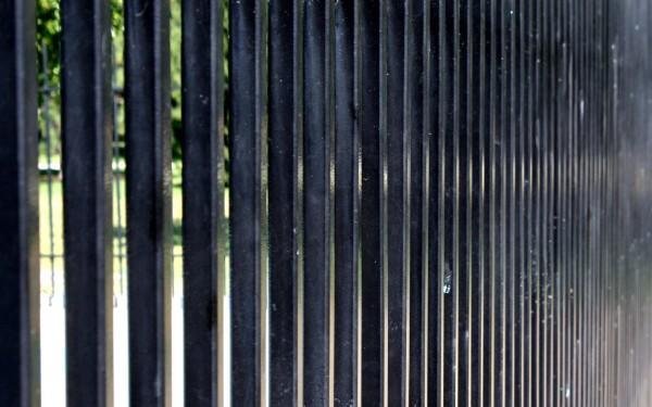 Текстура забора железного