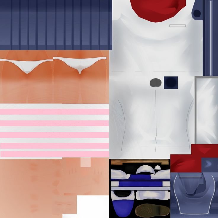 Текстуры формы для Яндере симулятор