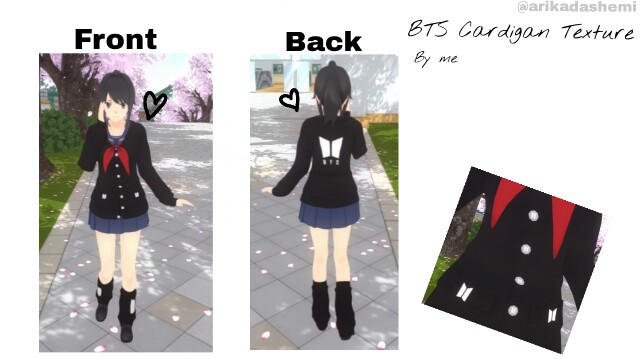 Кастом фейс Яндере симулятор