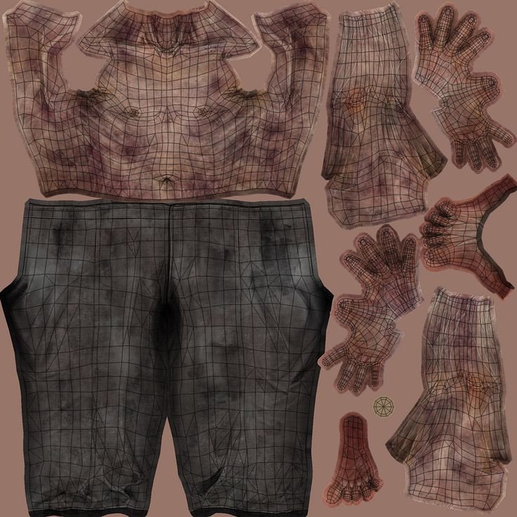 Текстуры для 3d моделирования