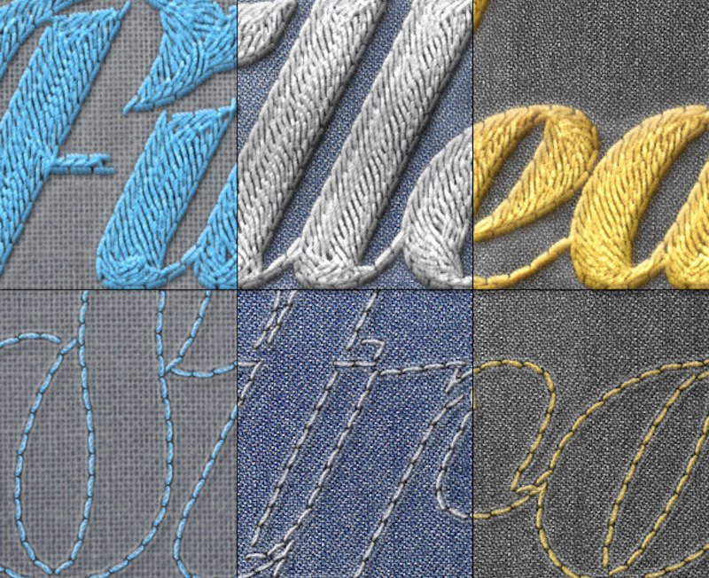 Нашивка Машинная вышивка