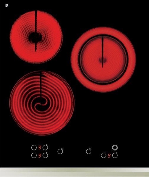 Zigmund Shtain варочная панель 3 конфорки электрическая