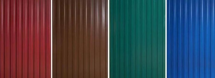 Профнастил с8 вишня