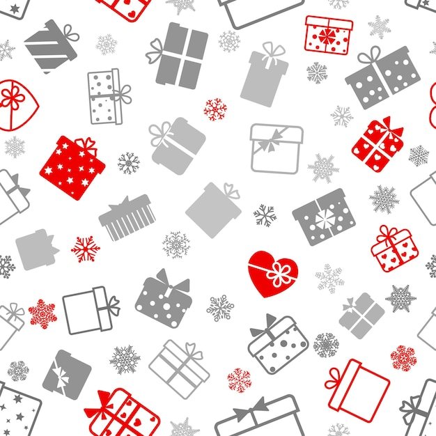 Подарочная упаковка паттерн