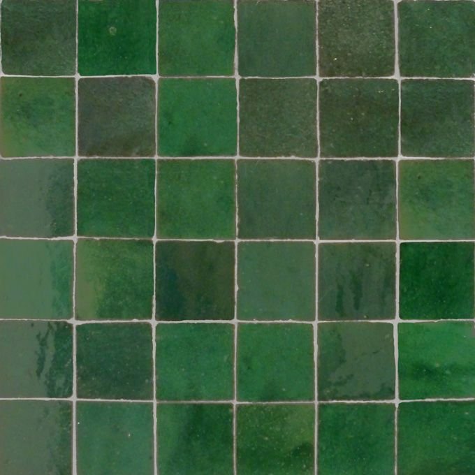 Плитка керамическая зеленая