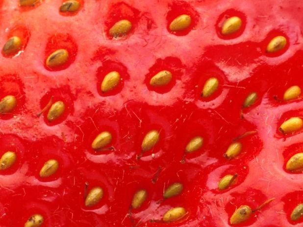 Клубничный фон