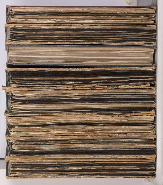 Торец книги текстура