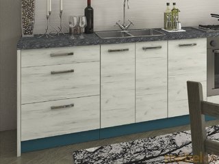 Кроношпан ЛДСП цвет дуб крафт белый