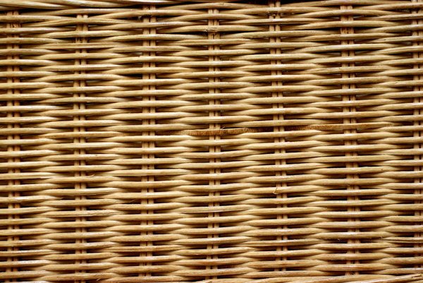 Текстура плетеной корзины