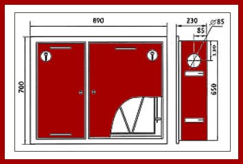 Шкаф ШПК 315 Размеры