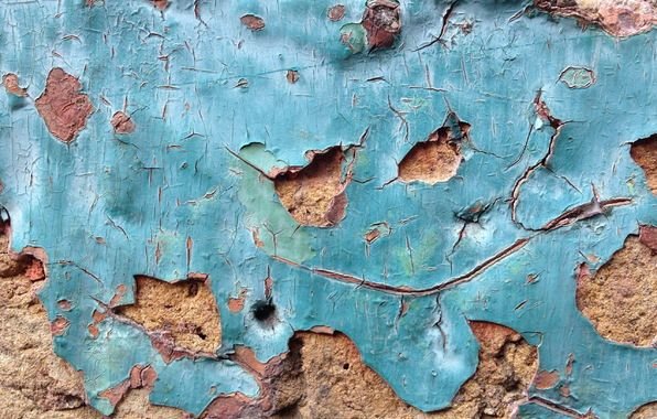 Рваные обои