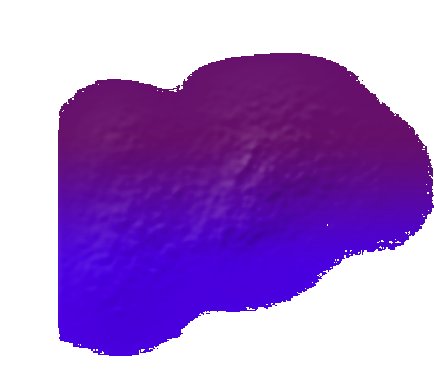 Кровоподтеки на прозрачном фоне