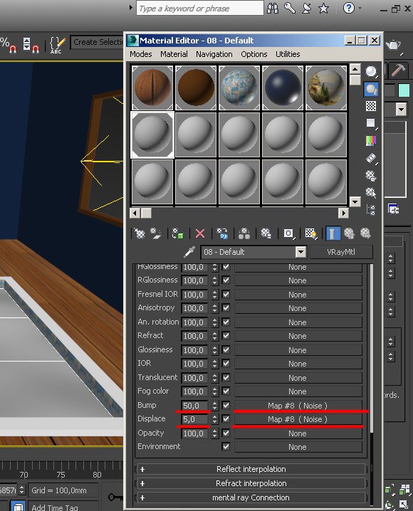 Материал стекла в 3ds Max Corona