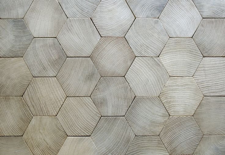 Плитка напольная Гексагон Wood Tiles 2