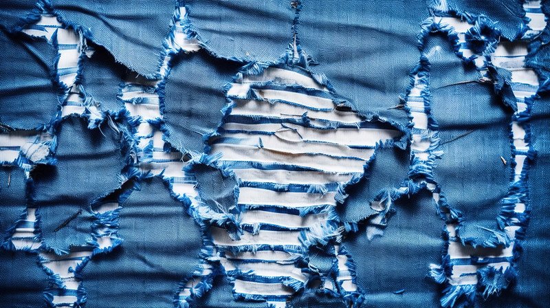 рваных джинс