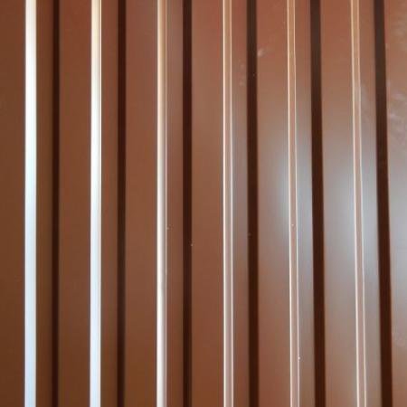 Профлист шоколад RAL 8017