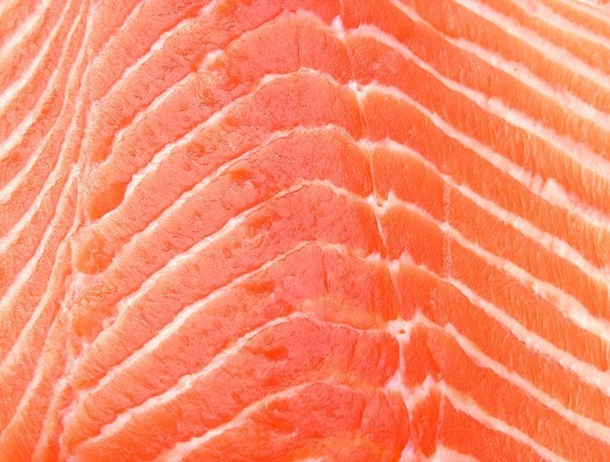 Текстура мяса рыбы