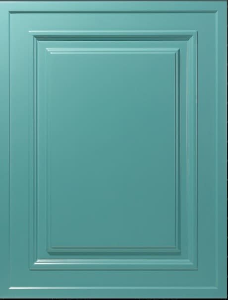 ПВХ сс5019 бирюза с фрезеровкой Монтана