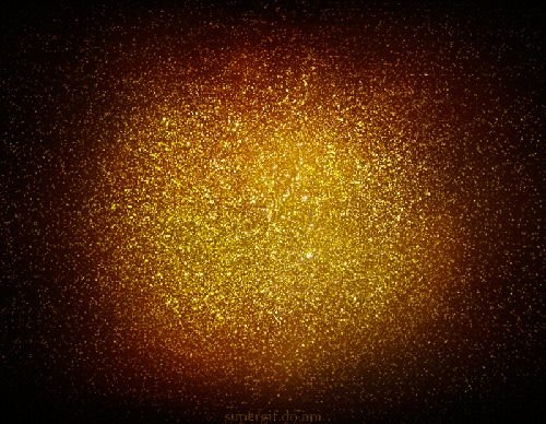 Золотистые блестки