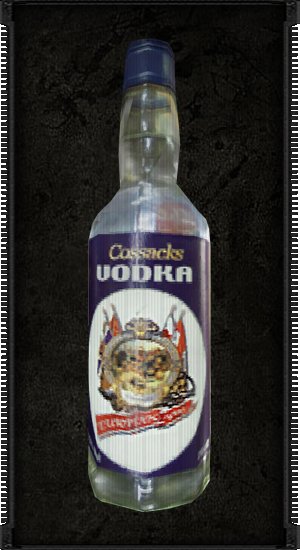 Водка казаки сталкер этикетка
