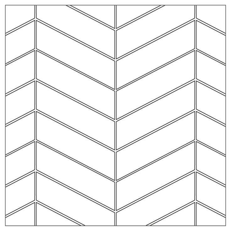 Плитка equipe Chevron Wall