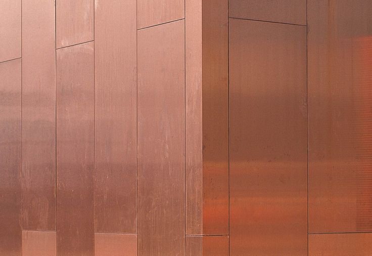 Медь на фасаде