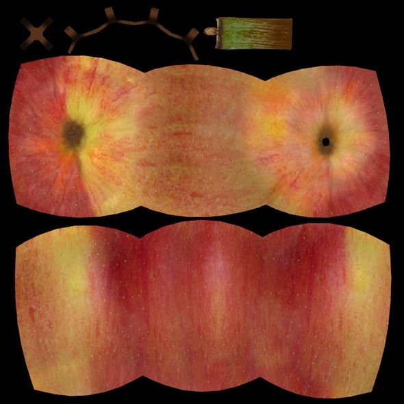 Яблоко кожура текстура