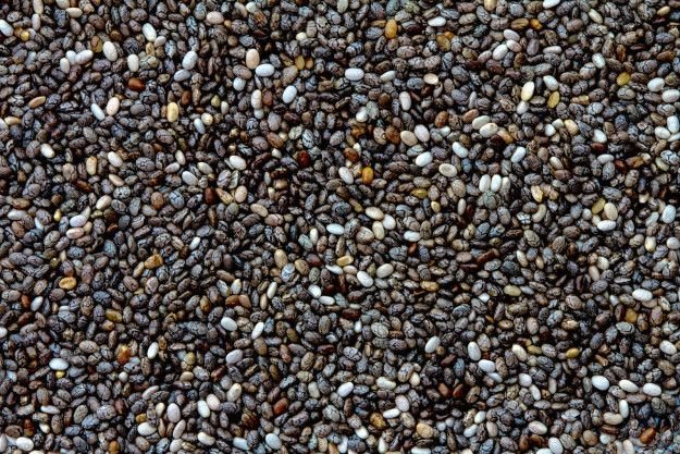 Семена чиа текстура