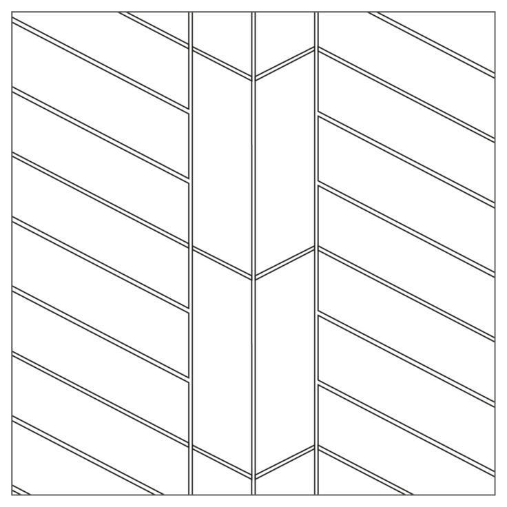 Плитка equipe Chevron Wall