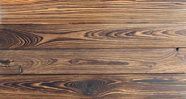 Shou Sugi ban мебель