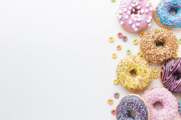 Пончики фон
