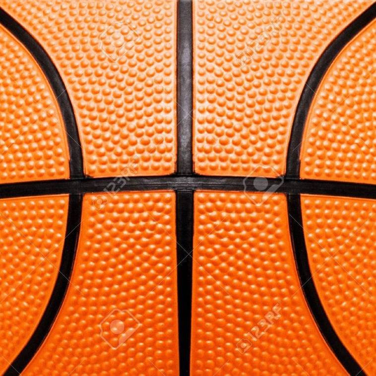 Текстура баскетбольного мяча