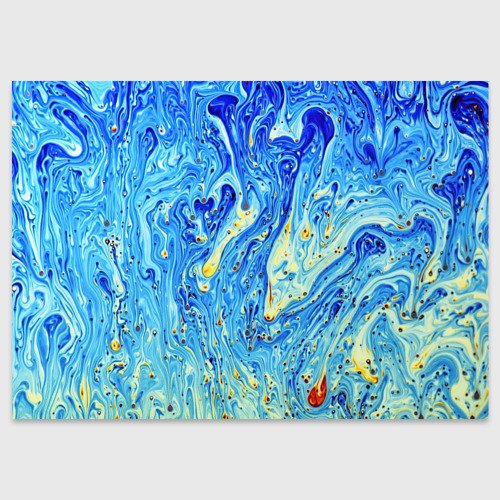 Абстракция в синих тонах