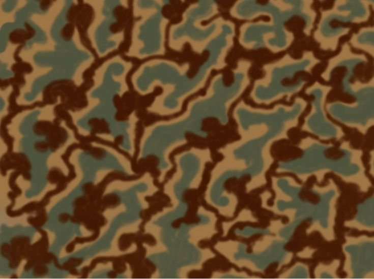 Камуфляж флектарн Бундесвер текстура