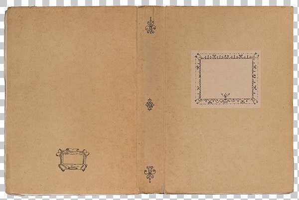 Развертка обложки книги