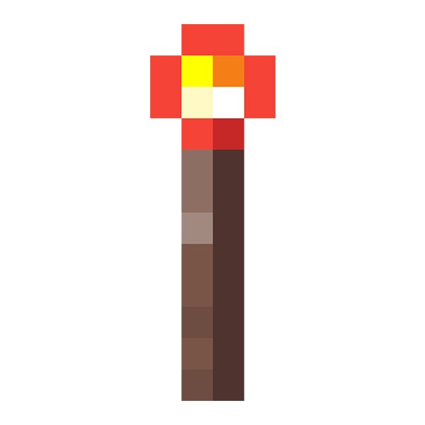 Майнкрафт Redstone Torch