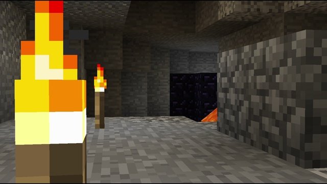 Факел из МАЙНКРАФТА