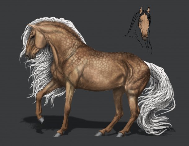 Грива лошади