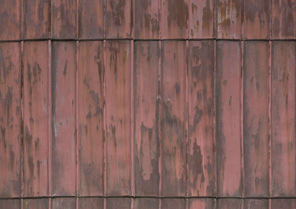 Металлическая кровля текстура