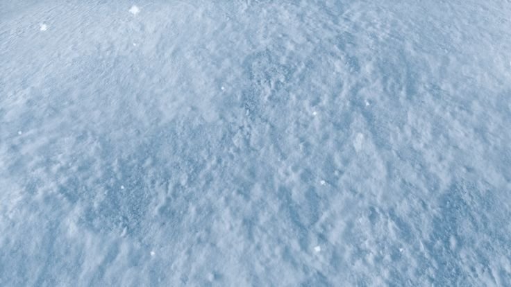 Снег вид сверху