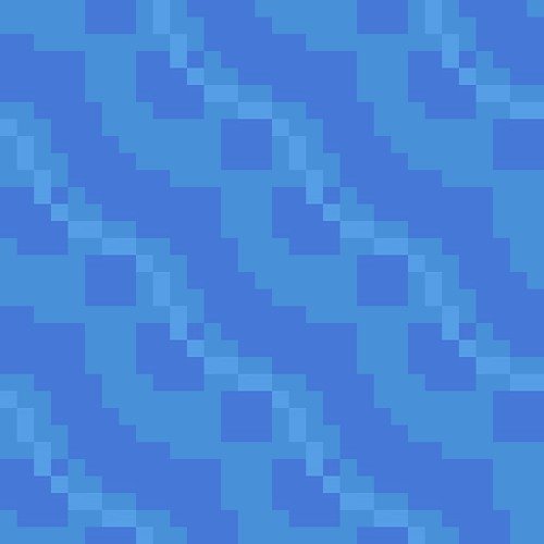 Пиксельная вода