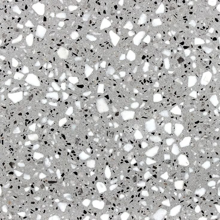 Керамогранит терраццо серый