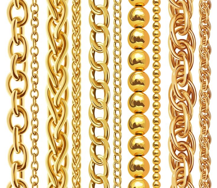 Узоры золотых цепей