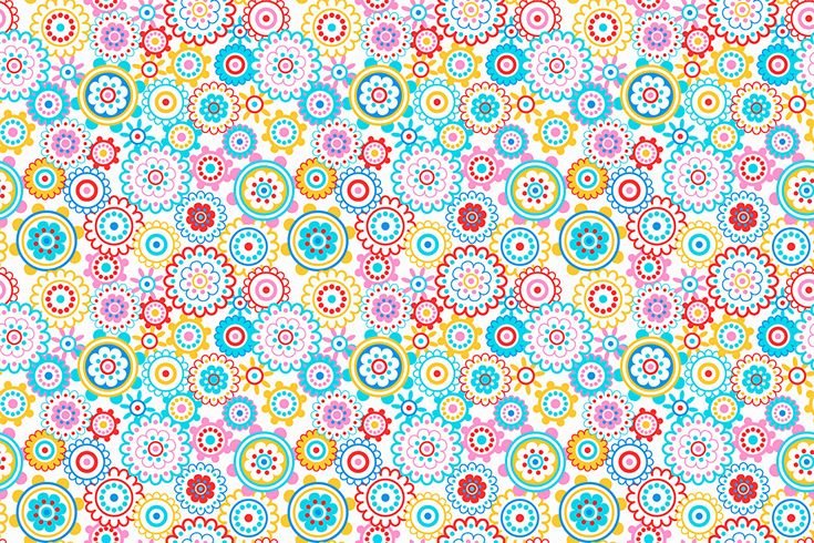 Яркие узоры