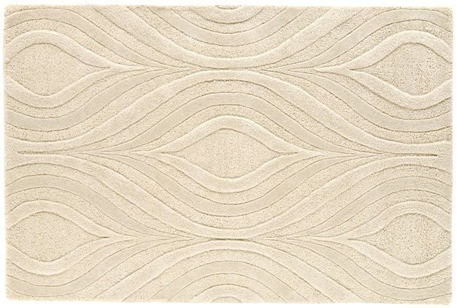 Ковер абстракция бежевый