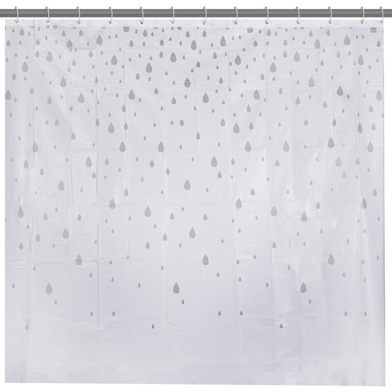 Штора для ванной капли