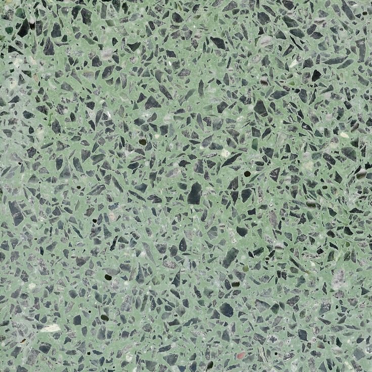 Керамогранит терраццо зеленый