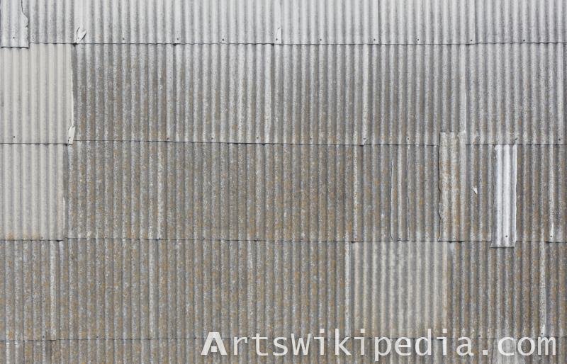 Металлическая кровля текстура