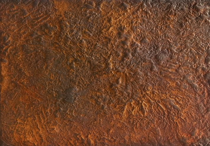 Медь фактура патинированная